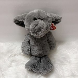 Ty Attic Treasures Ella The Enchanting Elephant Grey Soft Plush Stuffed Animal